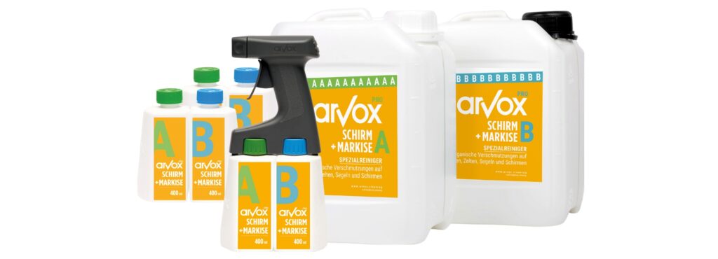 Arvox Pro Markisenreiniger Portfolio
